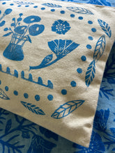 Load image into Gallery viewer, Bouquet — Hand-Printed Zipper Bag
