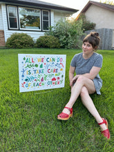 Load image into Gallery viewer, “Take Care” Lawn Sign
