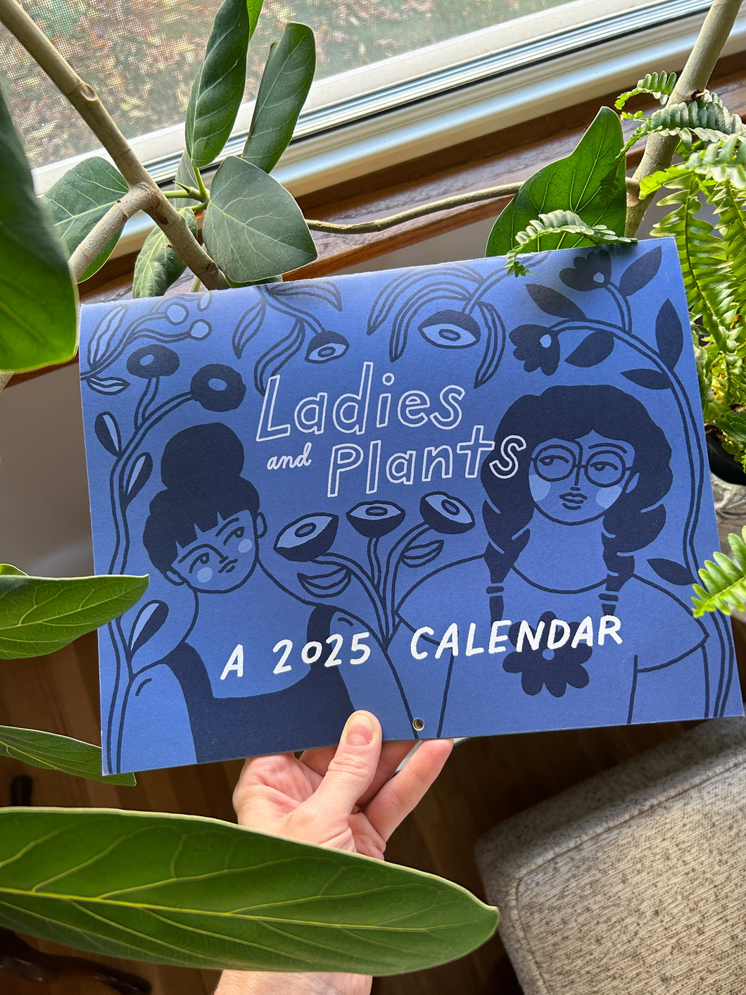 Ladies and Plants 2025 Calendar