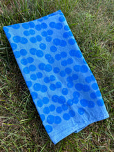 Load image into Gallery viewer, Blueberries - Naturally Dyed and Handprinted Scarf
