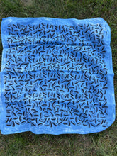 Load image into Gallery viewer, Coffee Beans - Naturally Dyed and Handprinted Scarf

