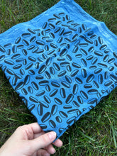 Load image into Gallery viewer, Coffee Beans - Naturally Dyed and Handprinted Scarf

