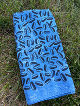 Load image into Gallery viewer, Coffee Beans - Naturally Dyed and Handprinted Scarf
