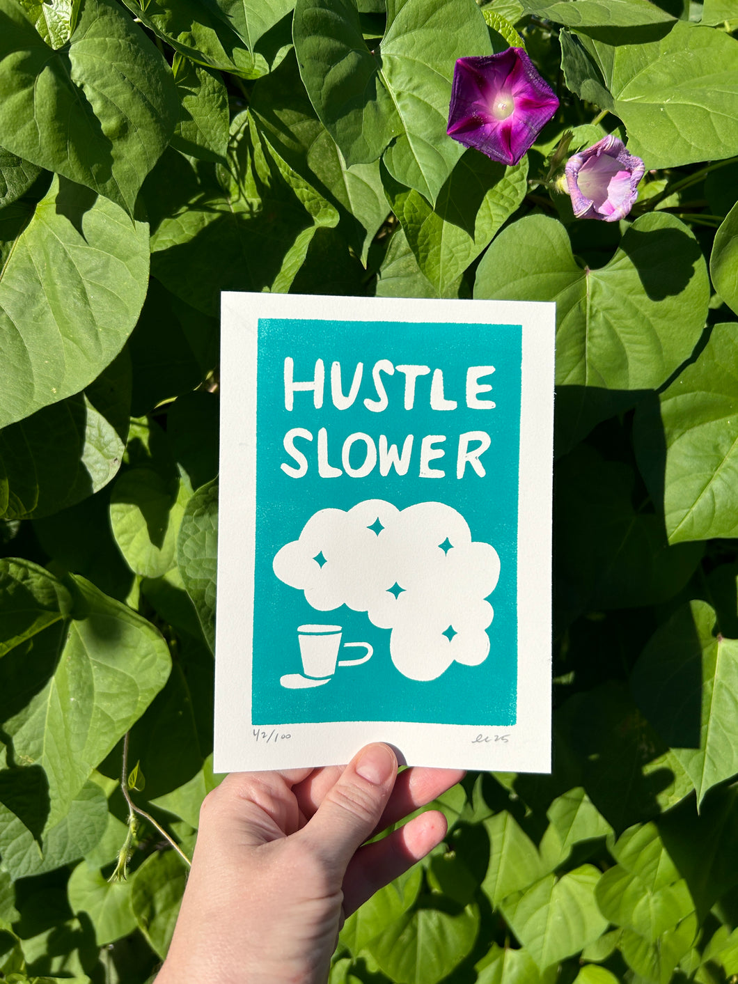 May 2025 Blockprint: Hustle Slower (ships free)