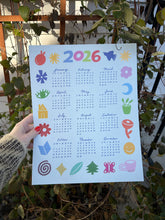 Load image into Gallery viewer, 2026 Calendar — All The Colors
