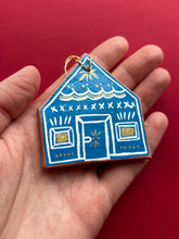 Load image into Gallery viewer, Clay House Ornament #44
