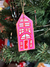 Load image into Gallery viewer, Clay House Ornament #46
