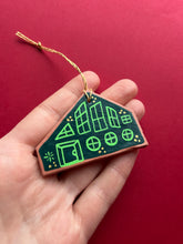 Load image into Gallery viewer, Clay House Ornament #51
