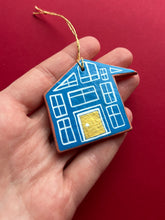 Load image into Gallery viewer, Clay House Ornament #52
