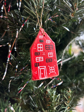 Load image into Gallery viewer, Clay House Ornament #54
