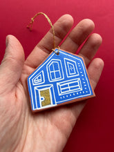 Load image into Gallery viewer, Clay House Ornament #55
