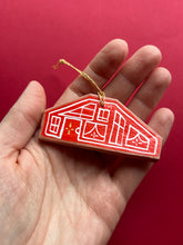 Load image into Gallery viewer, Clay House Ornament #56
