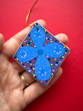 Load image into Gallery viewer, Clay Diamond Ornament #35
