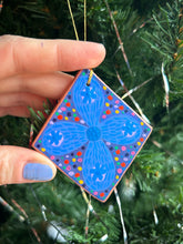 Load image into Gallery viewer, Clay Diamond Ornament #35
