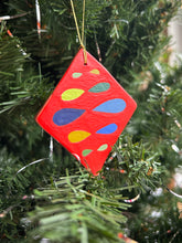 Load image into Gallery viewer, Clay Diamond Ornament #34
