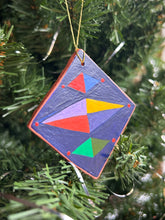 Load image into Gallery viewer, Clay Diamond Ornament #25
