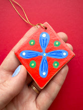 Load image into Gallery viewer, Clay Diamond Ornament #24
