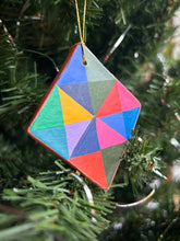 Load image into Gallery viewer, Clay Diamond Ornament #18
