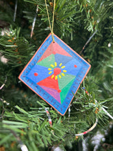 Load image into Gallery viewer, Clay Diamond Ornament #17

