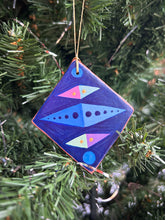Load image into Gallery viewer, Clay Diamond Ornament #10
