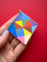 Load image into Gallery viewer, Clay Diamond Ornament #9

