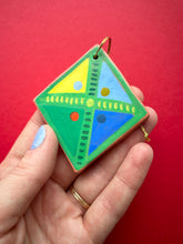 Load image into Gallery viewer, Clay Diamond Ornament #6
