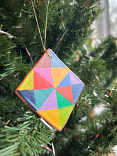 Load image into Gallery viewer, Clay Diamond Ornament #3
