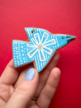 Load image into Gallery viewer, Clay Bird Ornament #19

