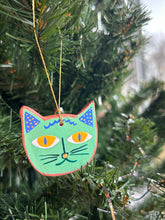 Load image into Gallery viewer, Clay Cat Ornament #1
