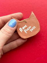 Load image into Gallery viewer, Clay Cat Ornament #5
