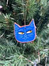 Load image into Gallery viewer, Clay Cat Ornament #5
