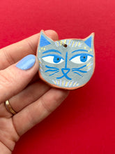 Load image into Gallery viewer, Clay Cat Ornament #7
