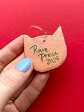 Load image into Gallery viewer, Clay Cat Ornament #7
