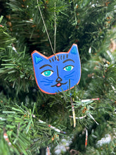 Load image into Gallery viewer, Clay Cat Ornament #8
