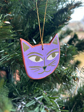 Load image into Gallery viewer, Clay Cat Ornament #12
