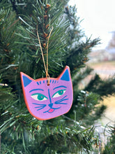 Load image into Gallery viewer, Clay Cat Ornament #13
