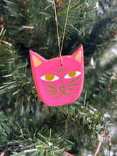Load image into Gallery viewer, Clay Cat Ornament #15
