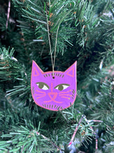 Load image into Gallery viewer, Clay Cat Ornament #17
