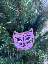 Load image into Gallery viewer, Clay Cat Ornament #18
