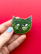 Load image into Gallery viewer, Clay Cat Ornament #19

