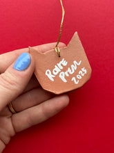 Load image into Gallery viewer, Clay Cat Ornament #20
