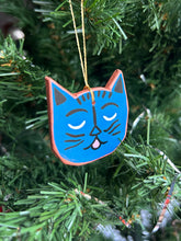 Load image into Gallery viewer, Clay Cat Ornament #20
