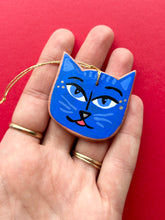 Load image into Gallery viewer, Clay Cat Ornament #22
