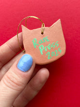 Load image into Gallery viewer, Clay Cat Ornament #22

