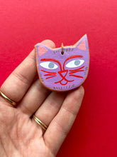 Load image into Gallery viewer, Clay Cat Ornament #23
