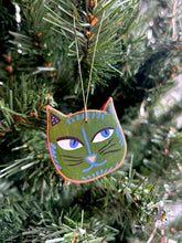 Load image into Gallery viewer, Clay Cat Ornament #25
