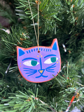Load image into Gallery viewer, Clay Cat Ornament #26

