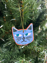 Load image into Gallery viewer, Clay Cat Ornament #28
