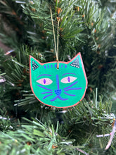 Load image into Gallery viewer, Clay Cat Ornament #29
