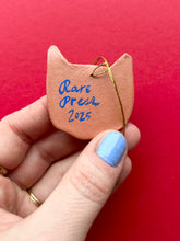 Load image into Gallery viewer, Clay Cat Ornament #30
